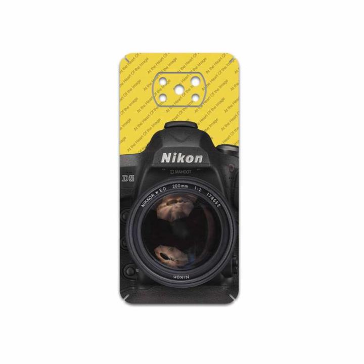 برچسب پوششی ماهوت مدل Nikon-Logo مناسب برای گوشی موبایل شیائومی Poco X3 Pro MAHOOT Nikon-Logo Cover Sticker for Xiaomi Poco X3 Pro